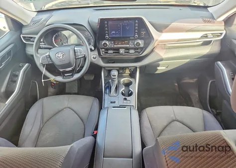 2021 Toyota Highlander L from USA, damaged, VIN 5TDCZRAH9MS056033